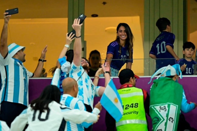 El emotivo festejo de Antonela Roccuzzo tras el triunfo de la Selección Argentina: "¡No te lo puedo explicar!"