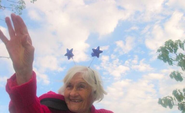 El emotivo homenaje tuitero de Carla Peterson a su abuela (Foto: Twitter y Web).