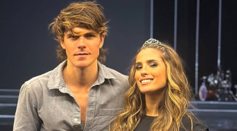 El emotivo mensaje de Marcos Ginocchio a Julieta Poggio en su debut en Patito Feo | Créditos: Instagram @poggiojulieta