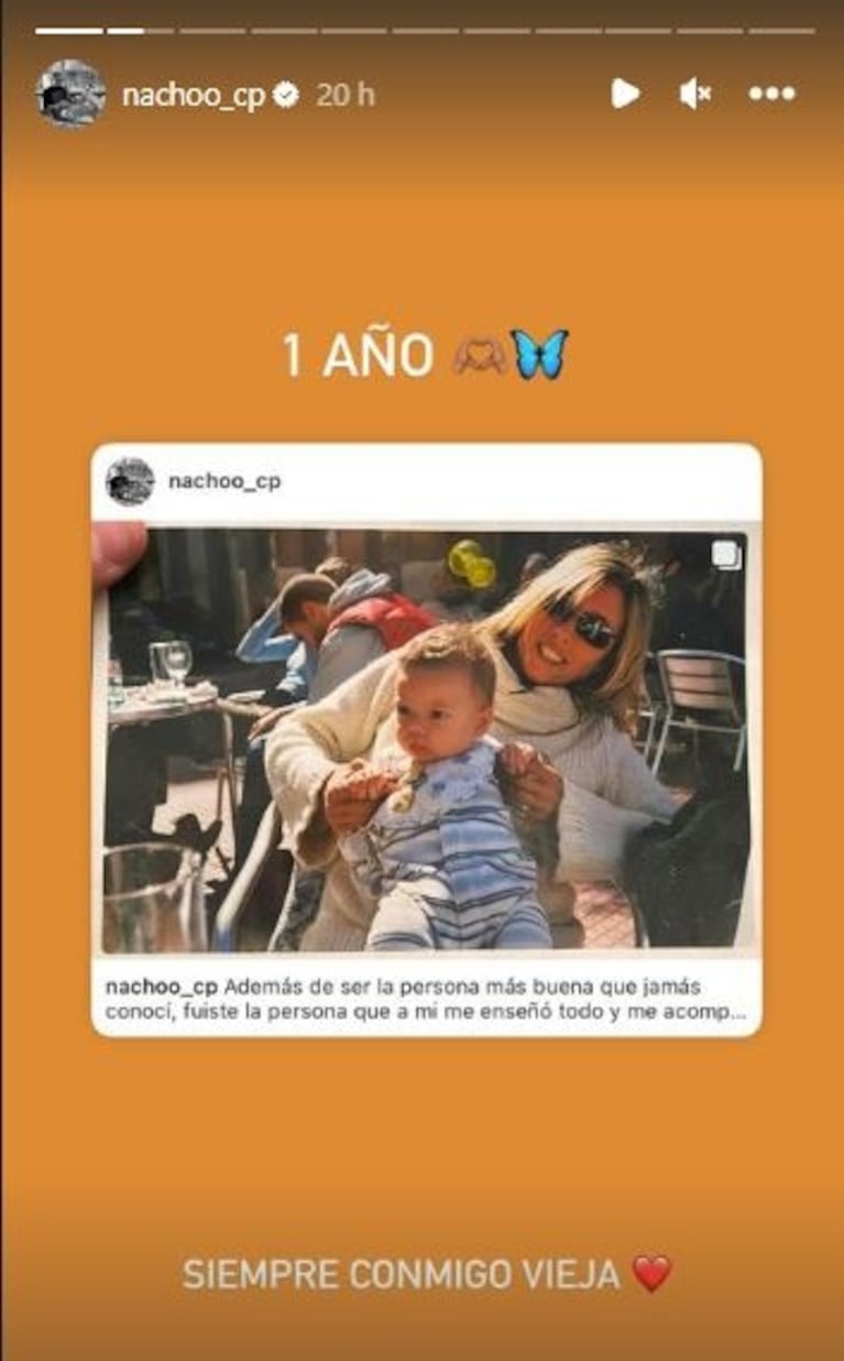 El emotivo mensaje de Nacho de Gran Hermano 2022 a un año de la muerte de su mamá: "Siempre conmigo"