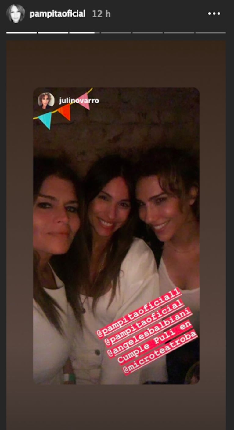 El emotivo mensaje que Pampita le dedicó a una amiga por su cumpleaños: ¡tiernas fotos y amorosas palabras!