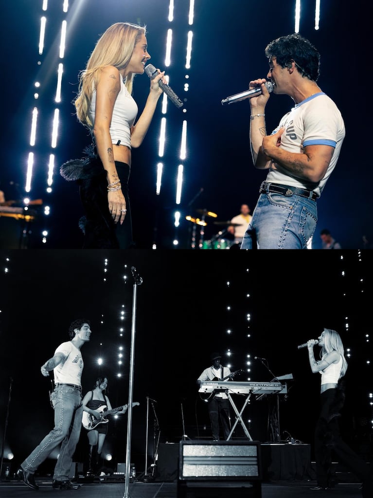 El emotivo posteo de Tini Stoessel tras cantar con los Jonas Brothers. Crédito: Instagram