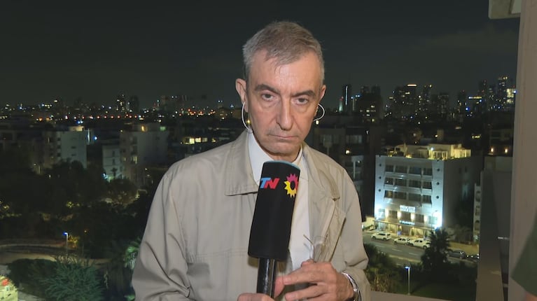 El emotivo regreso de Nelson Castro a la redacción de Telenoche tras su cobertura del conflicto en Gaza
