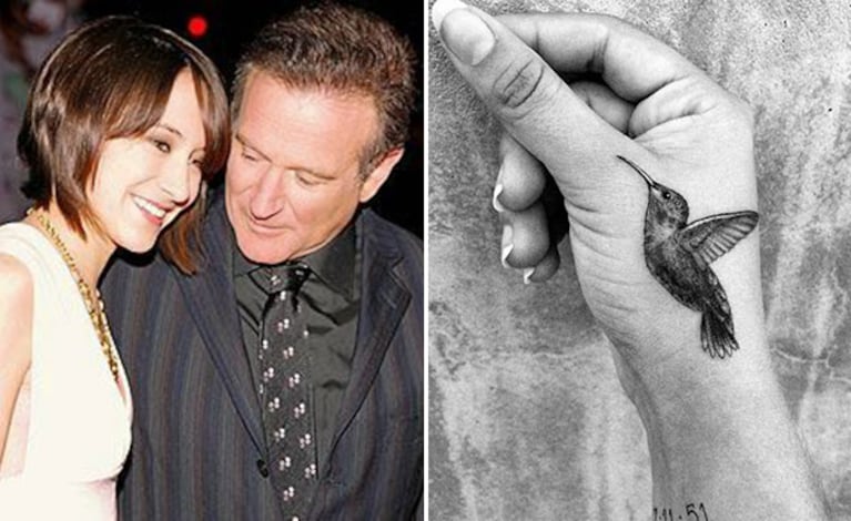 El emotivo tatuaje de la hija de Robin Williams. (Foto: Instagram)