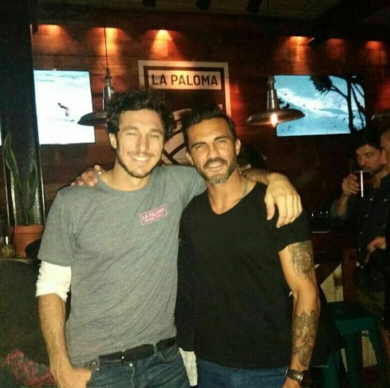 El encuentro de Cubero con Pampita y Pico Mónaco, en la noche marplatense: "No se dio la cena, pero sí unas buenas cervezas"