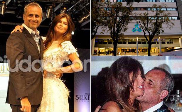 El encuentro de Jorge Rial y Loly Antoniale. (Foto: Ciudad.com y Web)