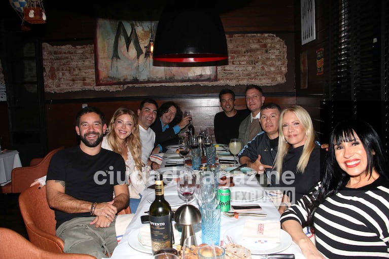 El encuentro de los ex Masterchef (Foto: Movilpress).