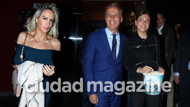 El encuentro de Luciana Salazar y Martín Redrado con su hija en la premiere El Ángel