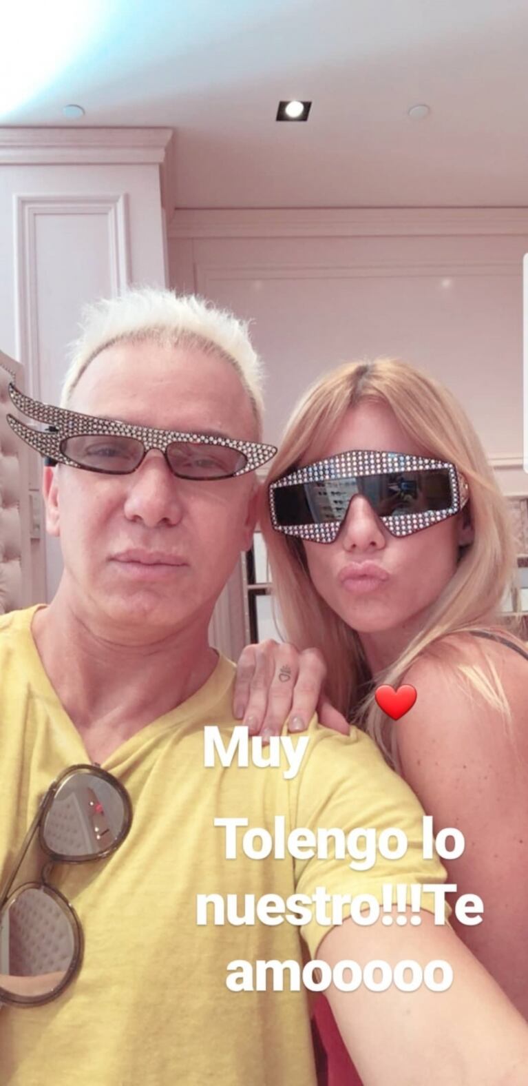 El encuentro de Nicole Neumann con Flavio Mendoza en Miami: "Muy emocionada de conocer al bebé"