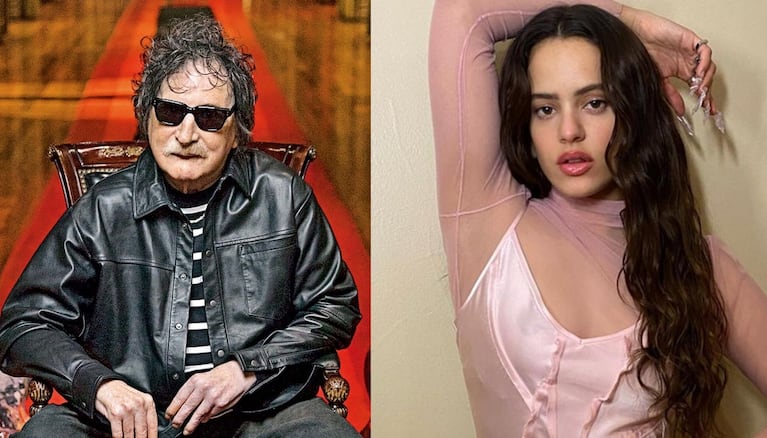 El encuentro entre Rosalía y Charly García: regalos, admiración y fotos virales. CRÉDITO: Instagram