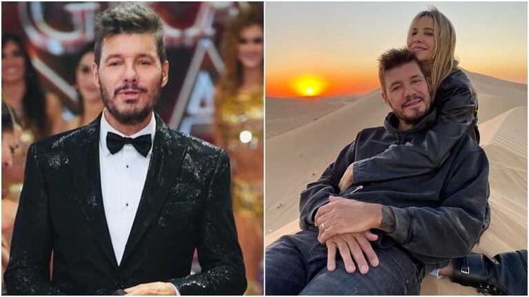 El enigmático mensaje de Tinelli a 15 días de su separación de Guillermina Valdés (Fotos: Instagram)