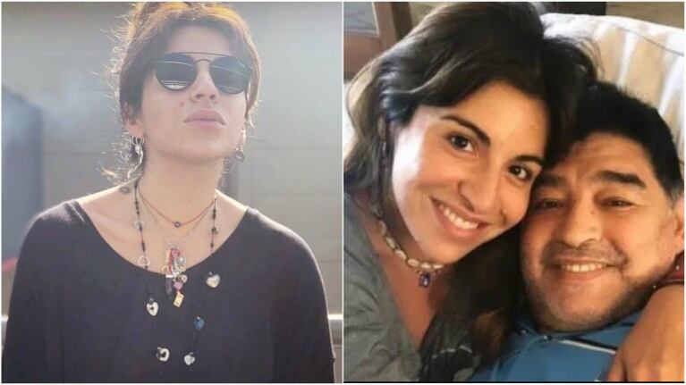 El enojo de Gianinna Maradona con los periodistas tras visitar a Diego en la clínica (Fotos: Instagram y Web)