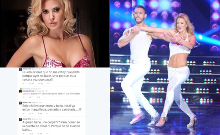 El enojo de Jésica Cirio con la producción de ShowMatch. (Foto: Web)