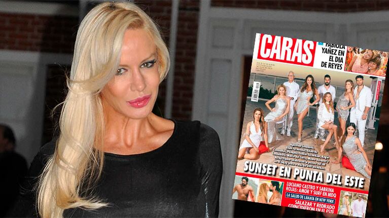 El enojo de Luciana Salazar con la revista Caras: Para rematar, te ponen en una foto al lado de tu ex