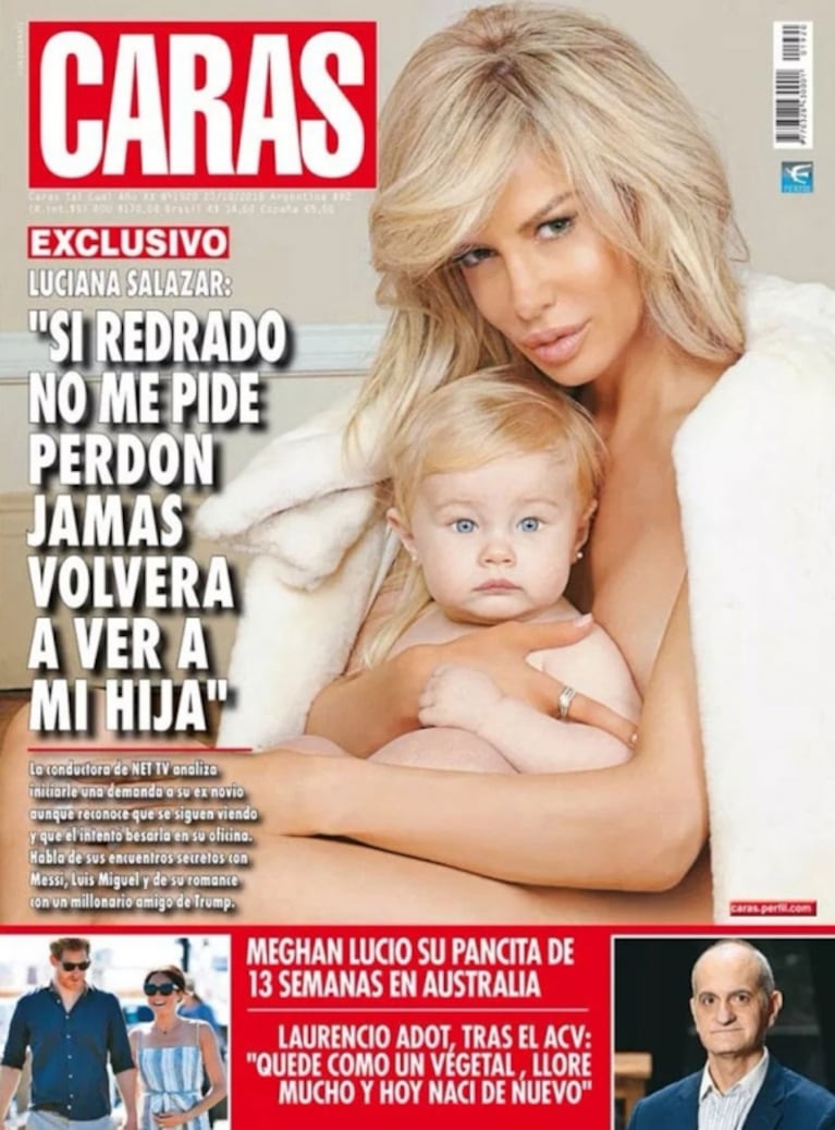 El enojo de Luciana Salazar con la revista Caras por su última tapa: “No entiendo nada”