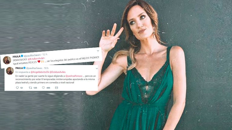 El enojo de Paula Chaves con los Premios Carlos: ¡Demasiado! Ser elegidos por público es el mejor premio