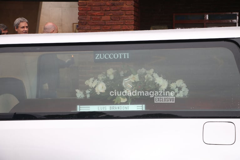 El entierro de Luis Brandoni (Foto: Movilpress).