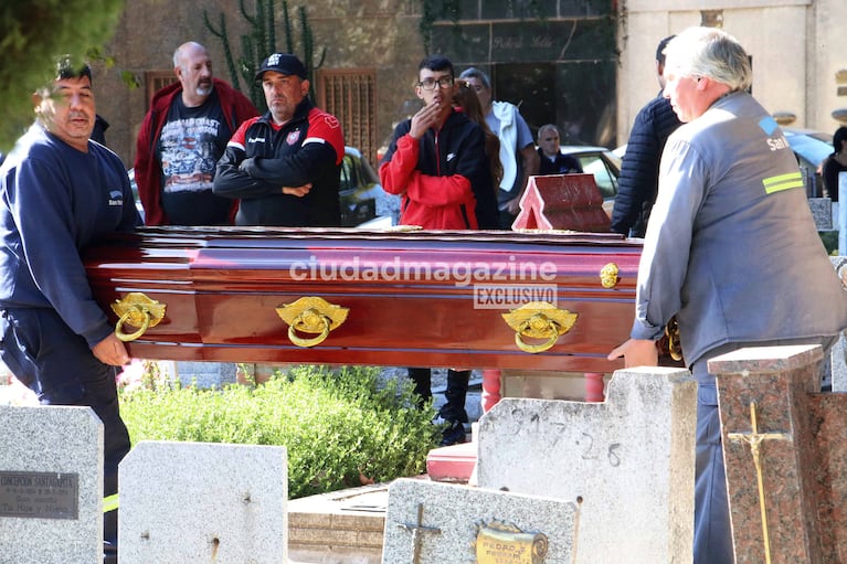 El entierro de Toti Ciliberto (Foto: Movilpress).