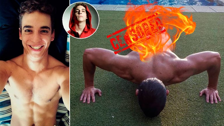 El entrenamiento hot de Miguel Herrán, el actor de La Casa de Papel