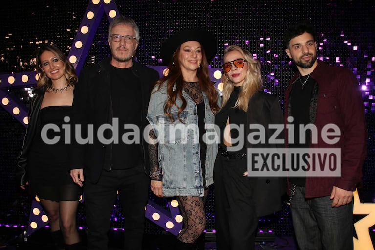El equipo de Popstars (Foto: Movilpress)
