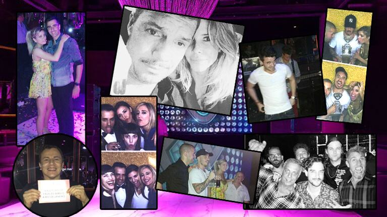 El equipo de ShowMatch se reunió a festejar tras la gran final (Fotos: Twitter e Instagram). 