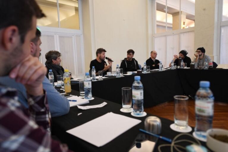 El equipo de ShowMatch se reunió en Mar del Plata y se sumó Fran Tinelli como asistente de producción