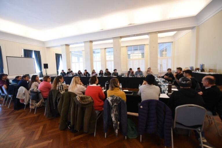 El equipo de ShowMatch se reunió en Mar del Plata y se sumó Fran Tinelli como asistente de producción