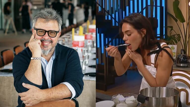 El error de Emilia Attias que Donato de Santis no perdonó en MasterChef Celebrity: “Le pusiste la lengua” | Créditos: IG y Captura Telefe
