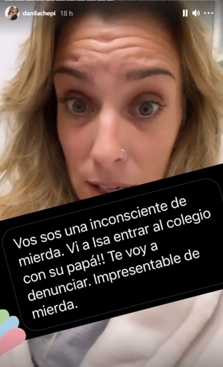 El error de un graph en TV que puso en problemas a Dani La Chepi: la confundieron con La Chipi y una mami del colegio la insultó