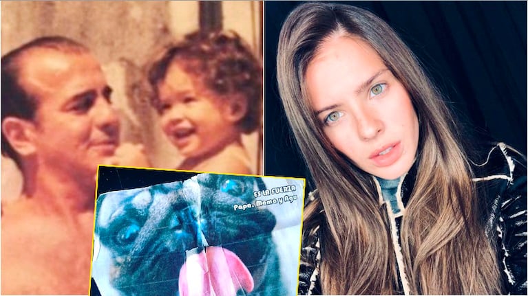 El especial recuerdo de la China Suárez que le dejó su papá cuando era una niña (Fotos: Instagram)