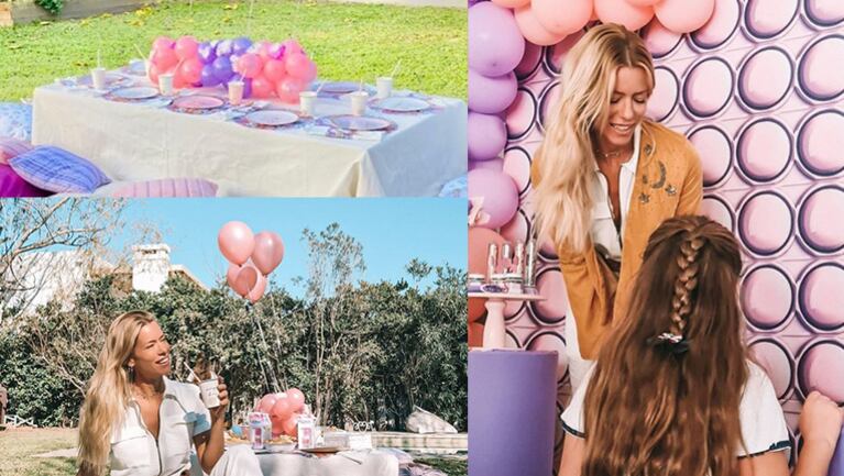 El espectacular festejo que Nicole Neumann le preparó a su hija Sienna por su cumple.