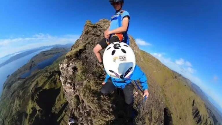 El espectacular salto en Escocia que no podrán perderse