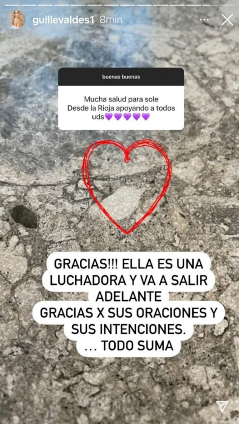El esperanzador mensaje de Guillermina Valdés sobre la salud de Soledad Aquino: "Ella es una luchadora y va a salir adelante"