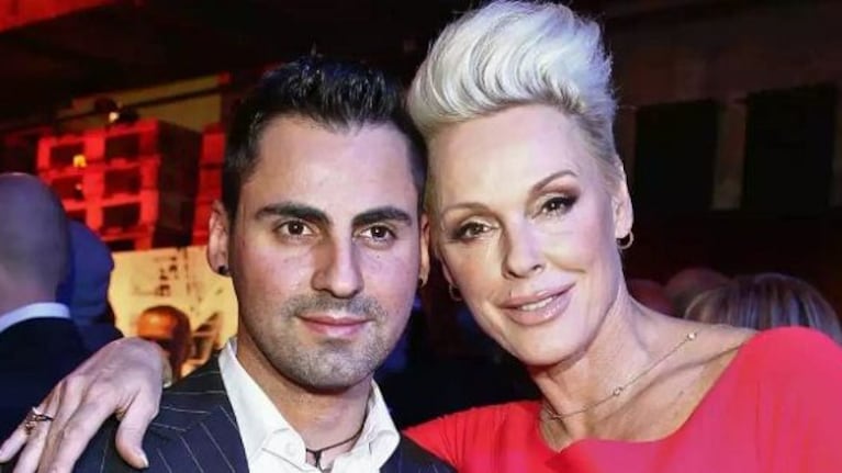 El esposo de Brigitte Nielsen es 15 años menor que ella