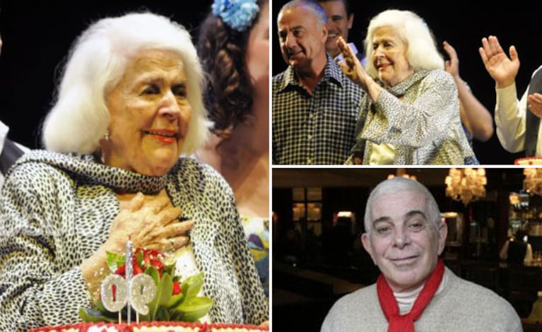 El estado de salud de China Zorrilla, en su cumpleaños 92. (Fotos: Ciudad.com y Web)