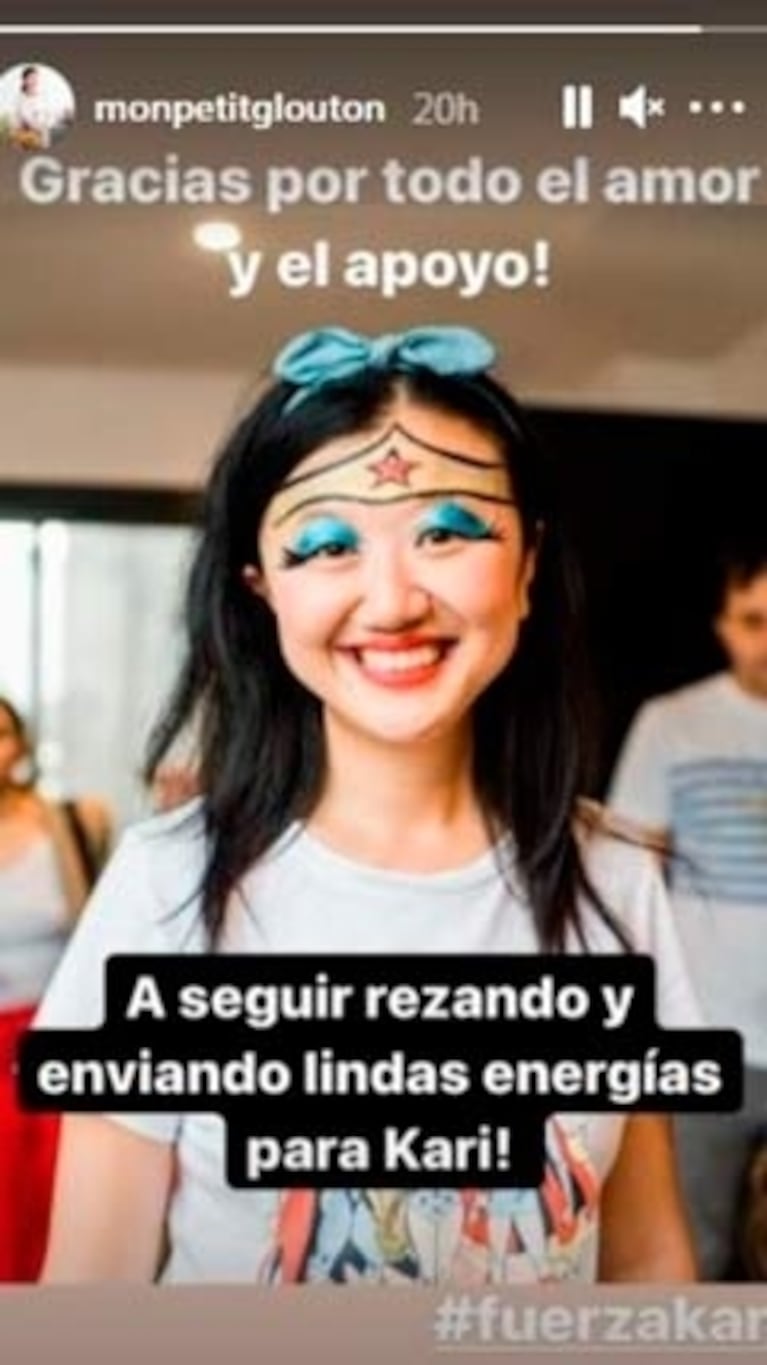 El estado de salud de Karina Gao y su bebé, y el mensaje que apareció en su Instagram: "Recen y envíen lindas energías"