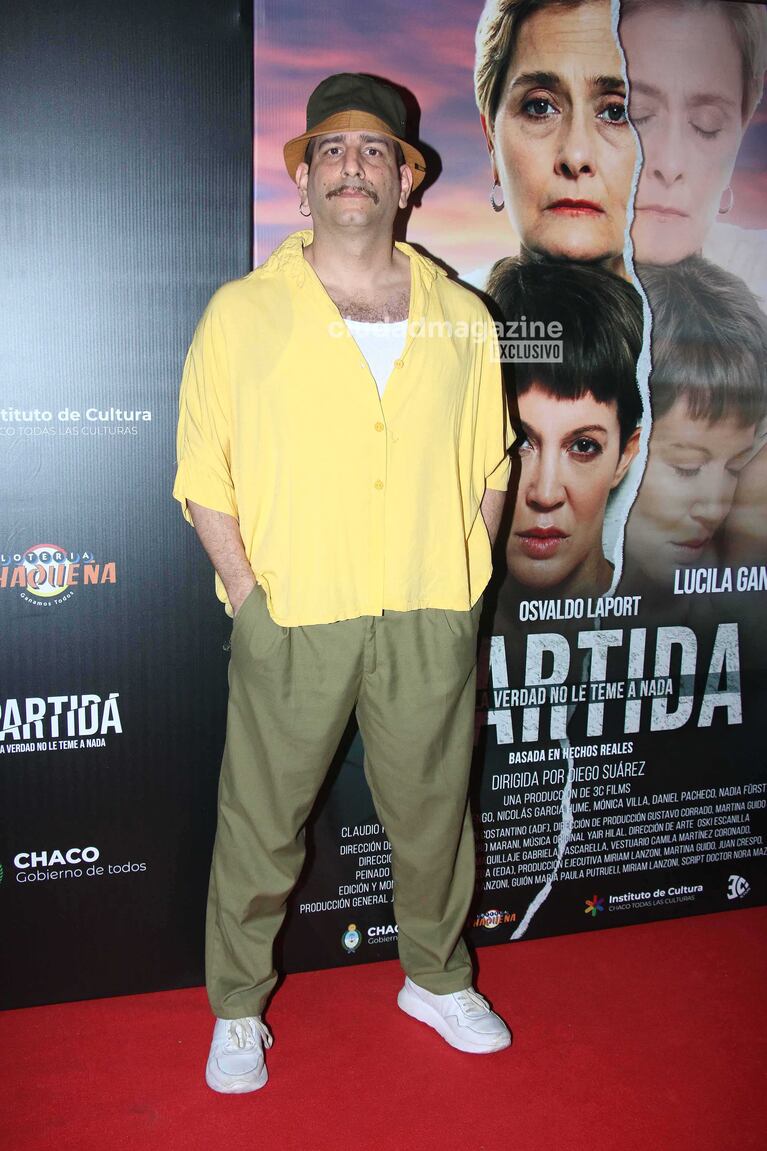 El estreno de Partida, el film protagonizado por Miriam Lazoni (Foto: MOVILPRESS)