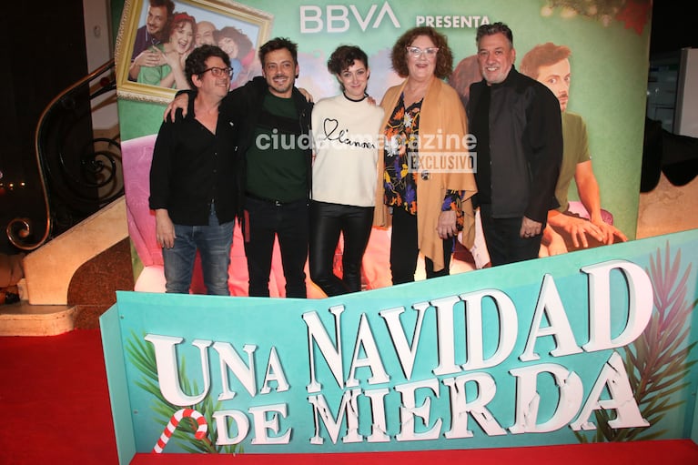 El estreno de Una Navidad de Mierda (Foto: Movilpress).