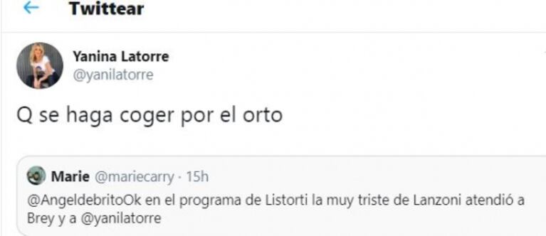El exabrupto de Yanina Latorre contra Miriam Lanzoni tras sus cruces mediáticos: "Es una desagradecida"