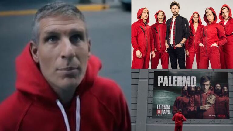 El exfutbolista protagonizó un divertido spot promocional de La Casa de Papel.