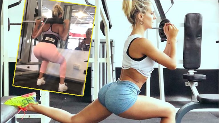 El exigente entrenamiento de Sol Pérez: “Explota ese…” (Foto: Instagram y Captura)