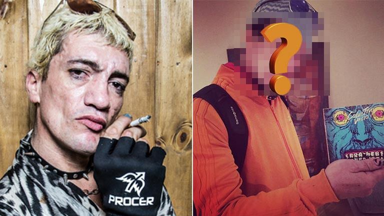 El extraño look de Pity Álvarez... ¡sin cejas!