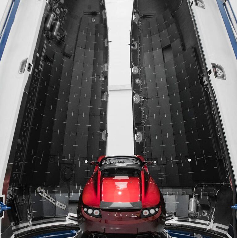 El Falcon Heavy de SpaceX hará historia