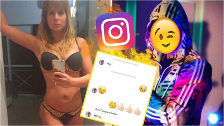 El famoso que quiso avanzar por Instagram a Fernanda Vives... ¡y ella lo escrachó! Foto: Instagram
