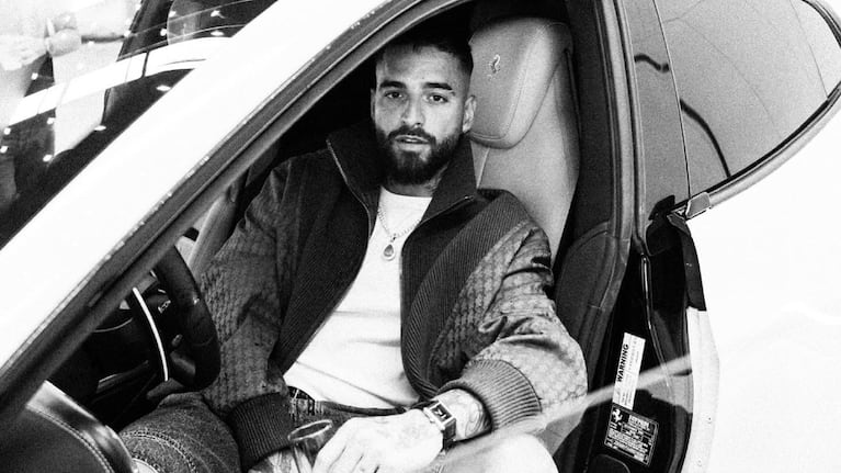 El Ferrari de Maluma: cuánto cuesta el exclusivo modelo único en el mundo. CRÉDITO: Arriba Argentinos.
