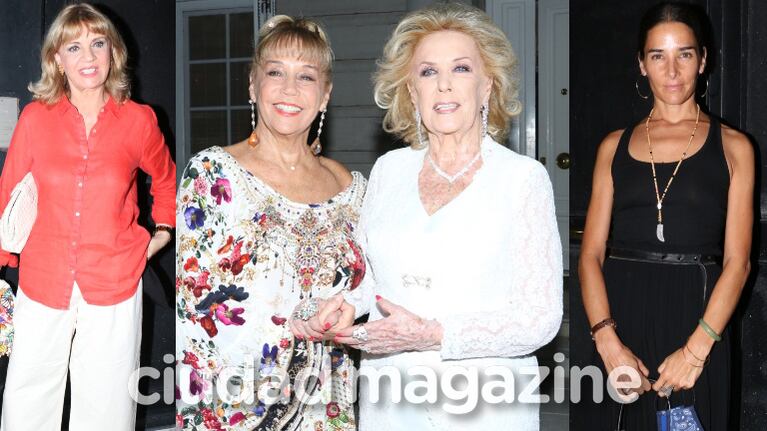 El festejo de cumpleaños Nº 94 de Mirtha Legrand (Fotos: Movilpress)