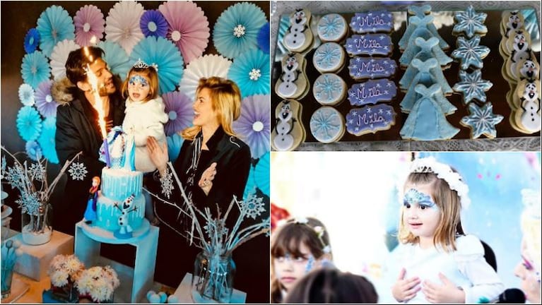 El festejo de Mery del Cerro por los 3 años de Mila, su hija… ¡inspirado en Frozen!: Siempre con vos