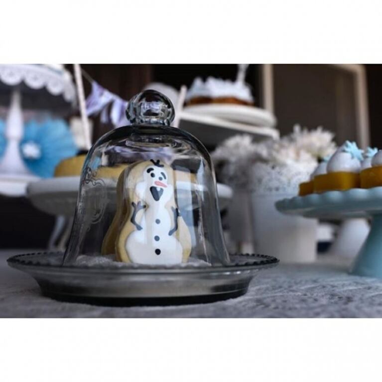 El festejo de Mery del Cerro por los 3 años de Mila, su hija… ¡inspirado en Frozen!: "Siempre con vos"