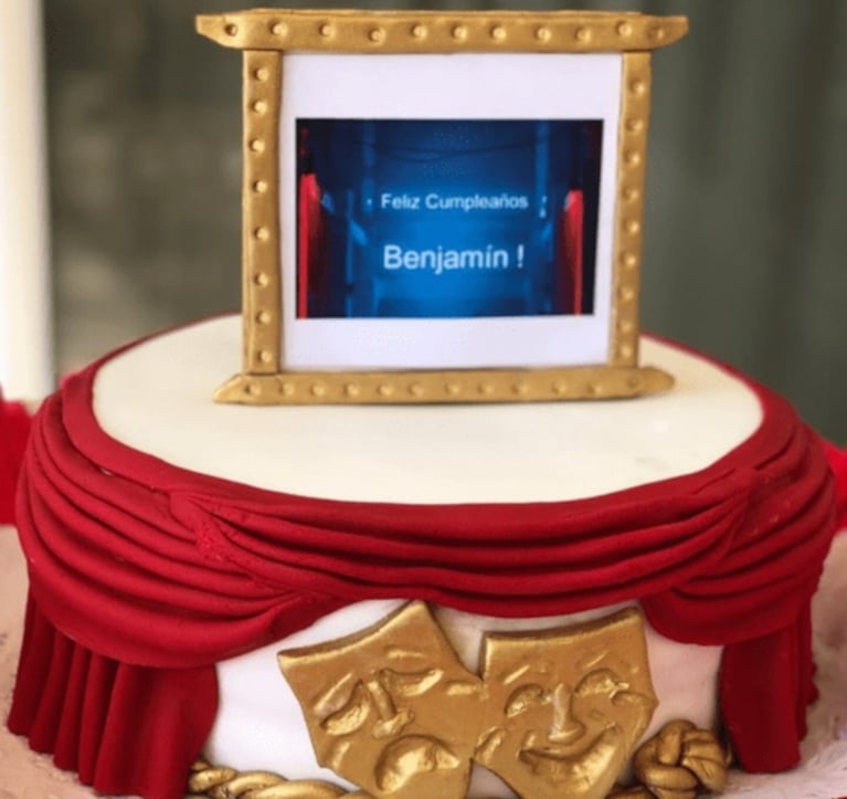El festejo que China Suárez le organizó a Benjamín Vicuña por sus 42 años: "Con distancia y cuidándonos"