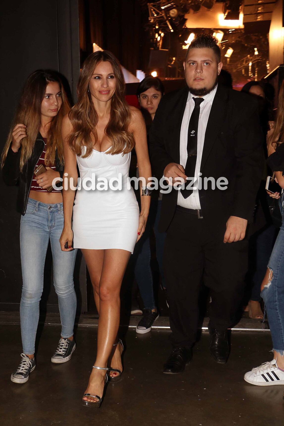 El festejo tras la final del Bailando (Foto: Movilpress)